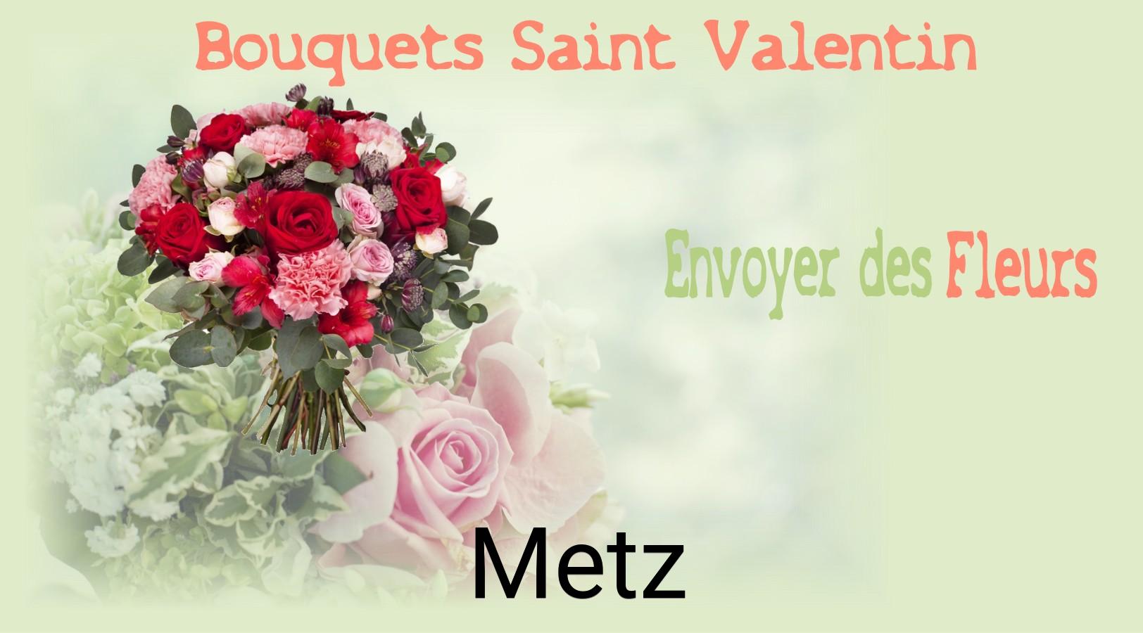 Roses de Saint-Valentin livrées à Metz